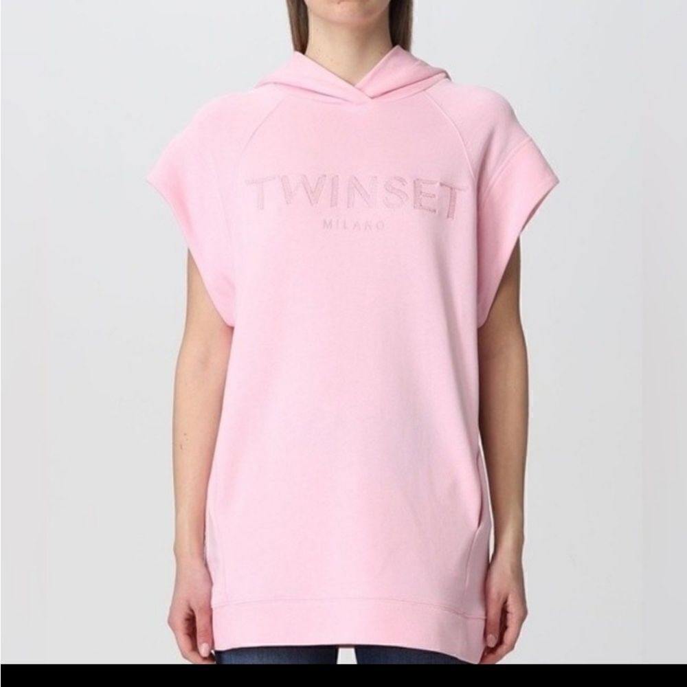 Twinset Milano Sleeveless Sweatshirt Dress/Tunic size XL New‎
